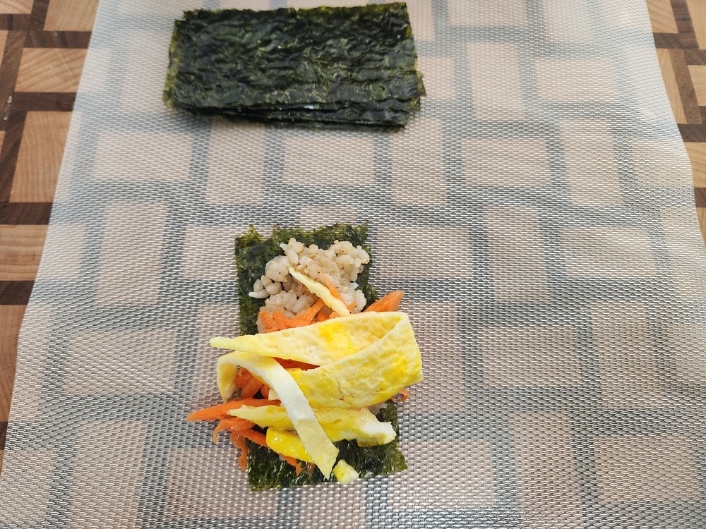 7 당근라페 샌드위치와 김밥 만들기