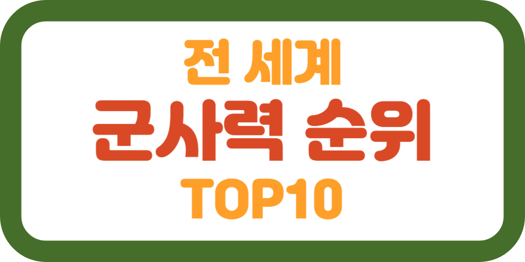 전 세계 군사력 순위 TOP10, 대한민국 순위는 썸네일