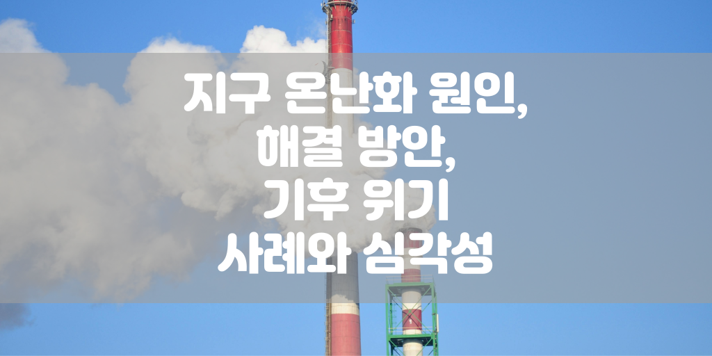 지구 온난화, 지구 온난화 원인, 지구 온난화 해결 방안, 기후 위기, 기후 위기 사례 썸네일